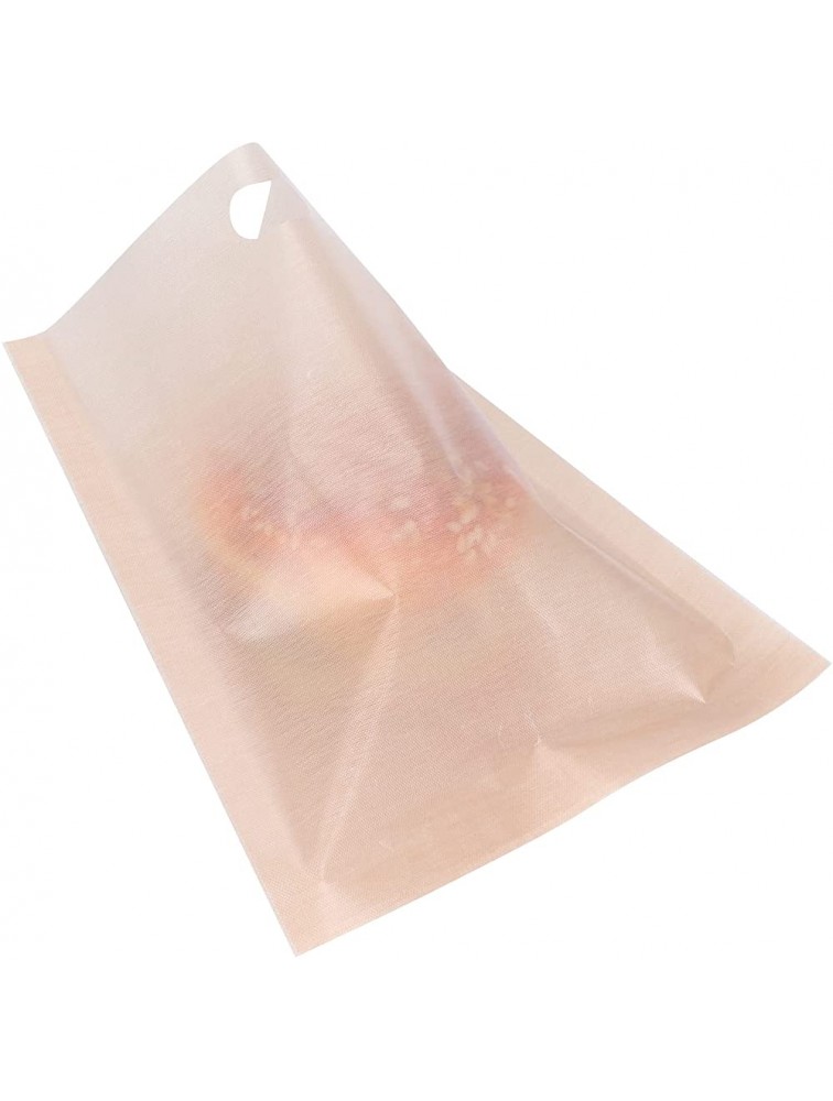 High Temperature Bags Easy To Microwave Oven Bags Non‑sticky Heat Resistance for Most People for a Toaster Microwave Oven or Grill16 * 18CM 5 packs - B73O0M779