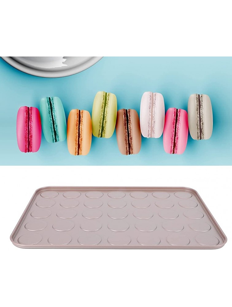 Baking Pans Non-Stick Cake Pan Multifunctional for Bakery for Home for Cafe for Kitchen35 Macarons Baking Pan - B8B8SW01V