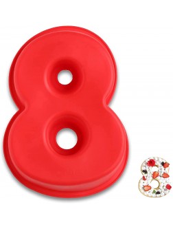Another Large Silicone Number Cake Baking Moulds for Birthday and Wedding Anniversary Day 8 - BJTDD79A1