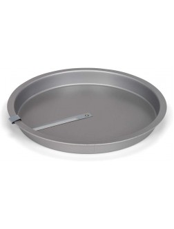 Patisse Round Cake Pan Non-Stick w Built-In Easy Release Cutter 8-1 4" metallic silver - BSO9M52WU