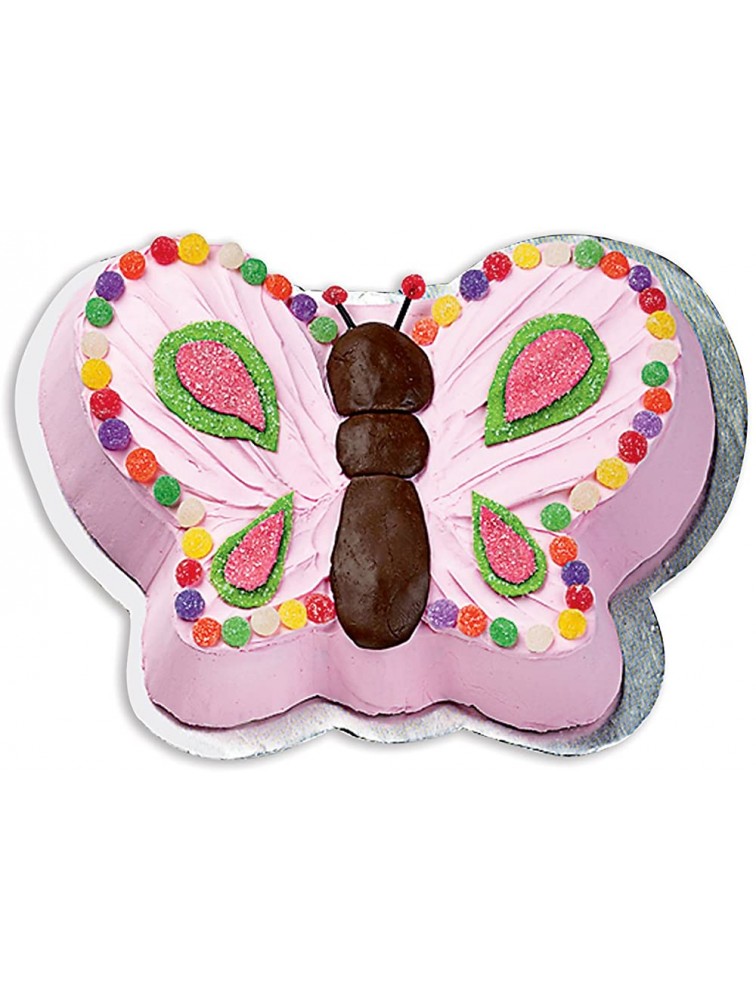 Wilton Aluminum Butterfly Cake Pan - BGHYOFDPX