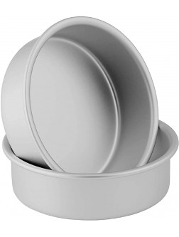 Wilton Small and Tall Aluminum 2 x 6-inch Layer Cake Pan Set 2- Piece - BSS82FHQN