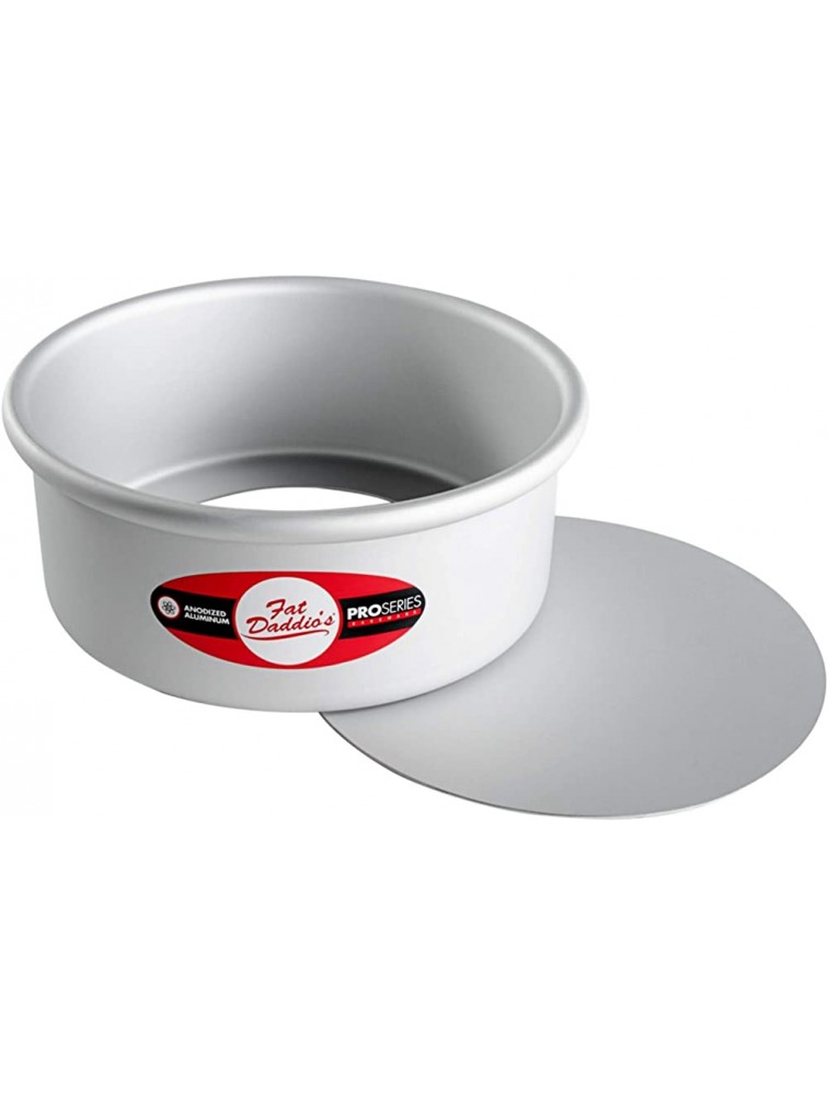 Fat Daddio's Round Cheesecake Pan 7 x 3 Inch Baking Pan Bundle with Lumintrail Measuring Spoons - BQXMCQF3B