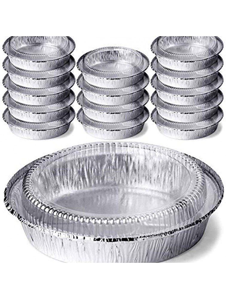 Nicole Home Collection Aluminum Pan Set with Dome Lid 7 | Pack of 10 - BST5VX9FN