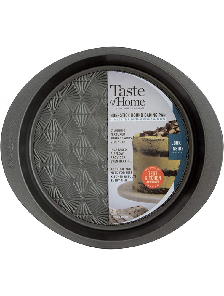 Taste of Home® Set of 2-9-inch Non-Stick Metal Round Baking Pan - BNBFDIFYW