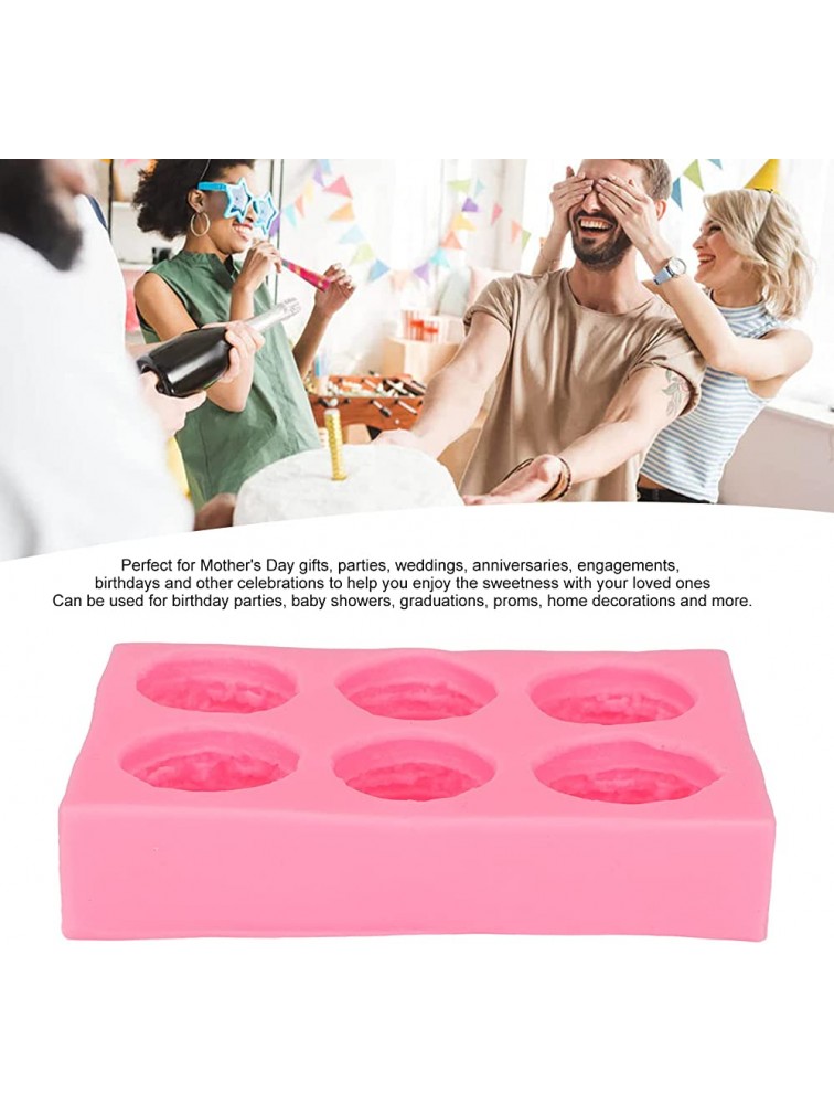 Cake Decorating Mould Silicone Chocolate Mold Glossy Easy To for Engagement for Wedding - BDE74M9HO