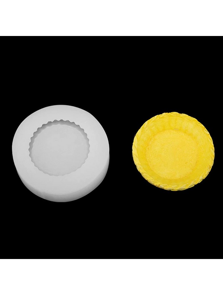CHIHUOBANG Cake Moulds Egg Tart Skin Shape Silicone Cake Molds Gum Paste Chocolate Clay Candy Molds Fondant Cake Decorating Gadgets Silicone soap molds for soap Making with Design - BMRIWLYKK