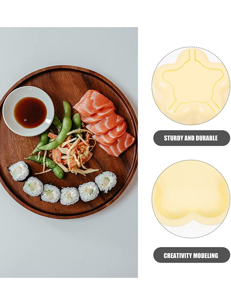 DIY Rice Baller Shakers Kit: 4Pcs Herat and Flower Shaped Onigiri Mold with 2 Spoons Lunch Maker Mould Sushi Maker Mold Kitchen Tools Food Decor - BT14Y5TWK