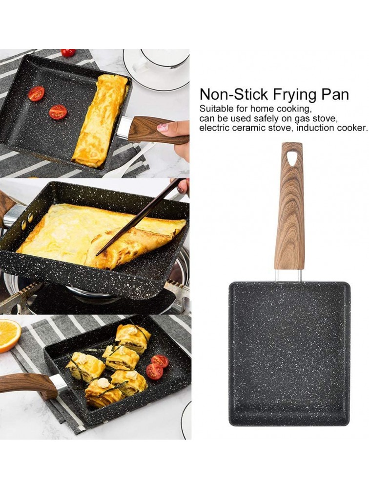 Frying Pan Scope Of Use Environmentally Friendly Materials Egg Frying Pan Non-Stick Coating And Integrated Design for Outdoor for Family - B2RNYDK10
