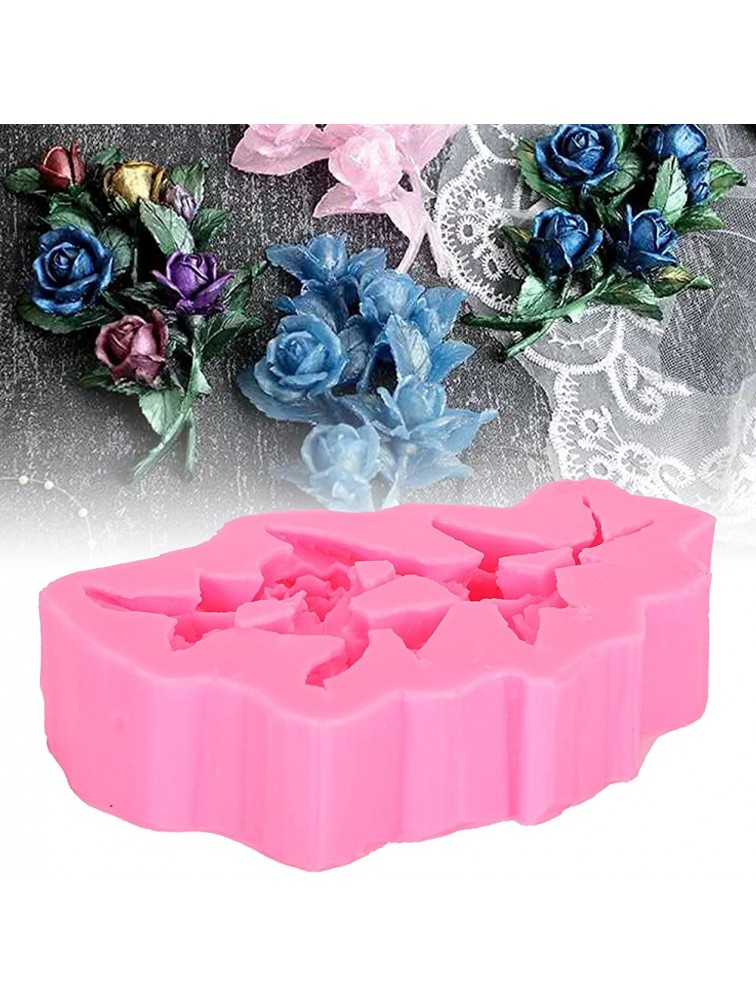 Mold Three‑dimensional Flower Shape Non‑stick Bread Molds Useful for Valentine's Day for Mother's Day - BAQVM0P6Q