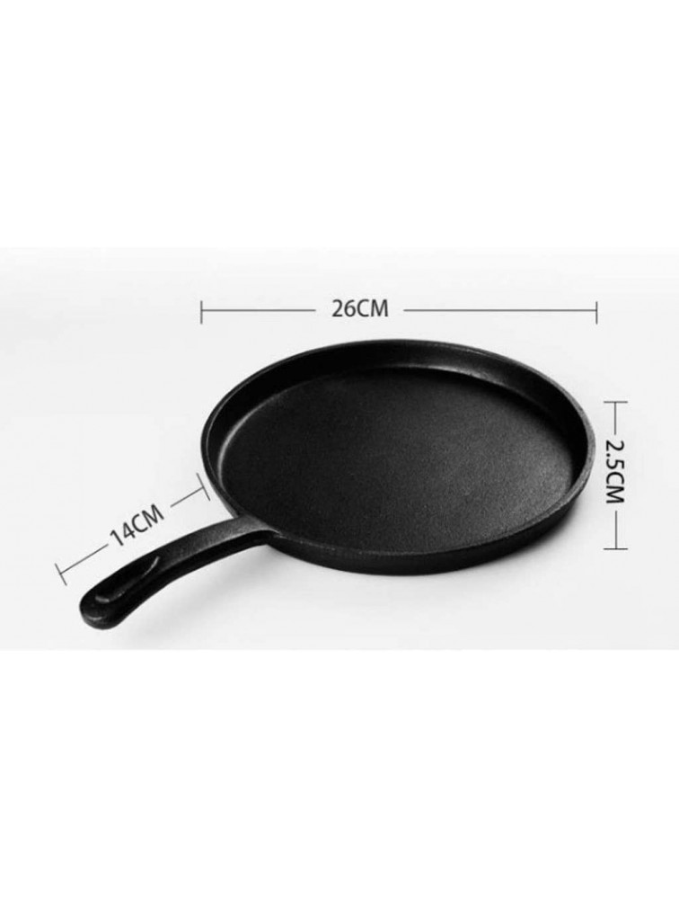 SHYOD Black Pot Modern Uncoated Non-Stick Cast Iron Frying Pan Home Kitchen Cookware - BFZ2KX3TE