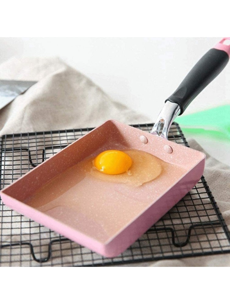 SHYOD Hot Mini Pan Style Stainless Steel Non Stick Frying Pan Omelette Cookware Induction Cooker Pan Fried Egg Pan - BYWB6QIB3