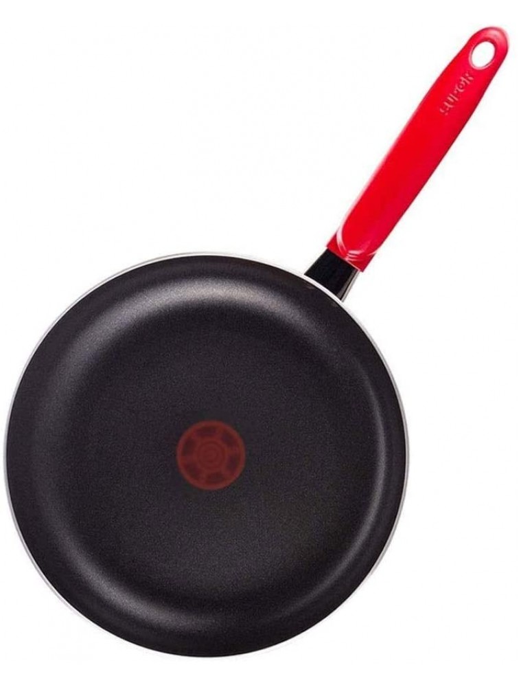 SHYOD Red Frying Pan Non-Smoke Pan Non-Stick Pan Used for Anodized Flame Gas Stove - BGMH4Y2BU