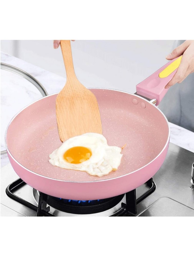 SHYOD Saucepan Pan Maifan Stone Pan Nonstick Pan Frying Pan Household Steak Pan Pancake Pan Induction Cooker Gas Applicable Pan Fried Egg Pan - B90OWV59K