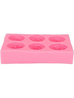 Silicone Cake Mold Glossy Fondant Mold Heat Resistant Reusable for Party for Anniversary for DIY Baking - BBKWDDM5J