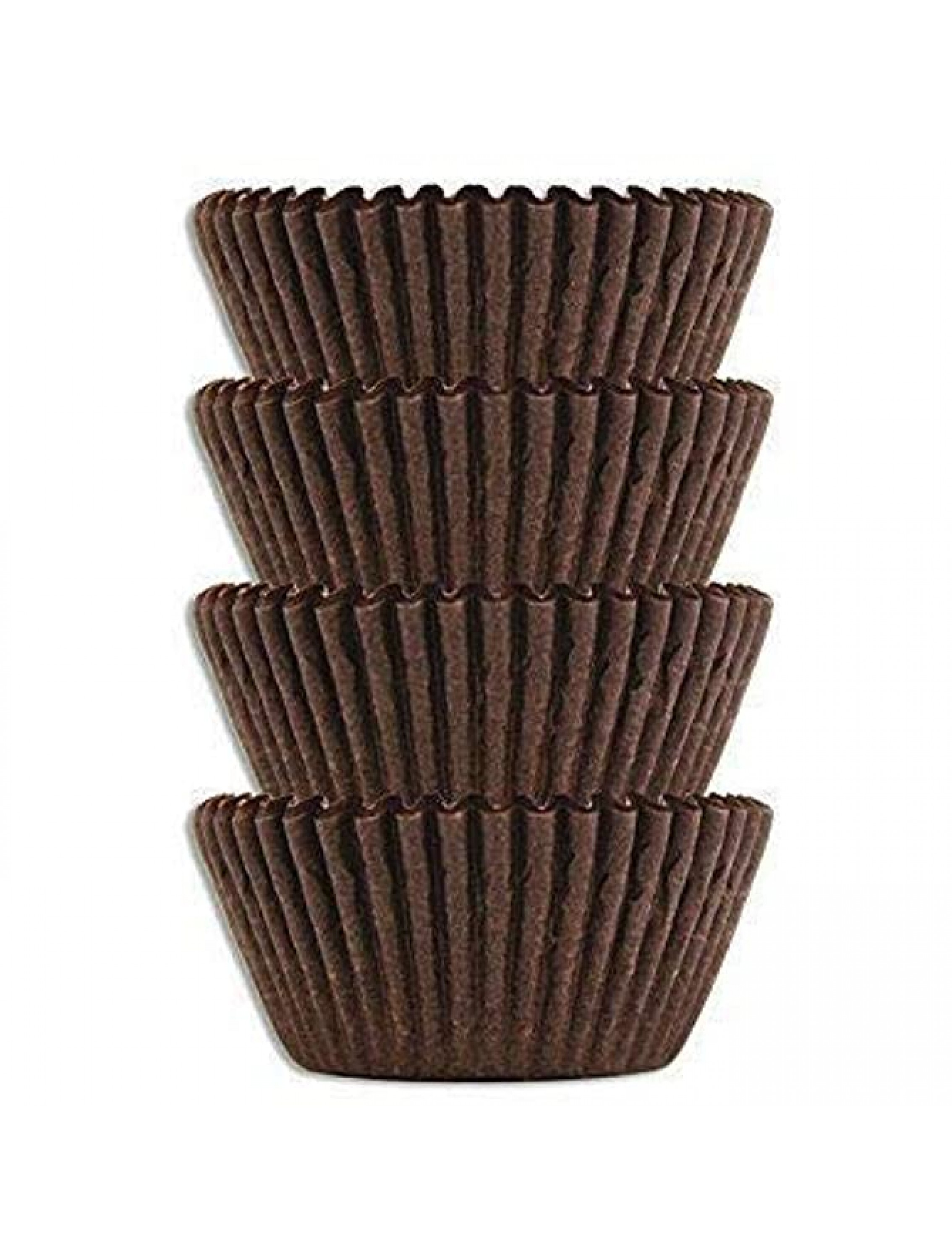 #4 Brown Glassine Paper Candy Cups Chocolate Peanut Butter Baking Liners 1000 - BG6KI4HZQ