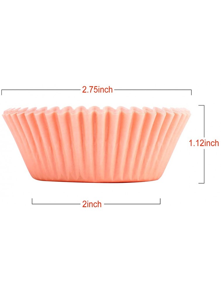 600 pcs Cupcake liners Rainbow Standard Paper Baking Cups Cupcake Liners Muffin Baking Cupcake Mold to Use for Pans - BRDMDFK9C