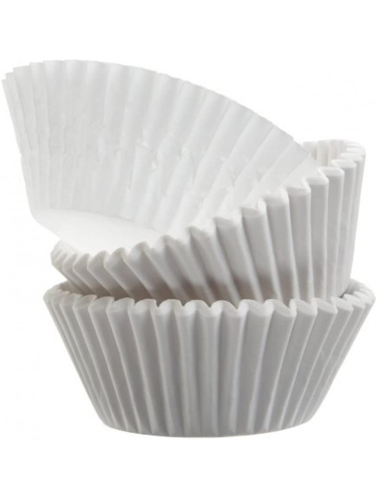 Green Direct Cupcake Liners Standard Size Cupcake Wrappers to use for Pans or carrier or on stand White Paper Baking Cups Pack of 500 - BI4AXUX88