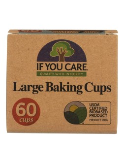 If You Care Fsc Certified Unbleached Large Baking Cups 60 Count - BS1SHLERC