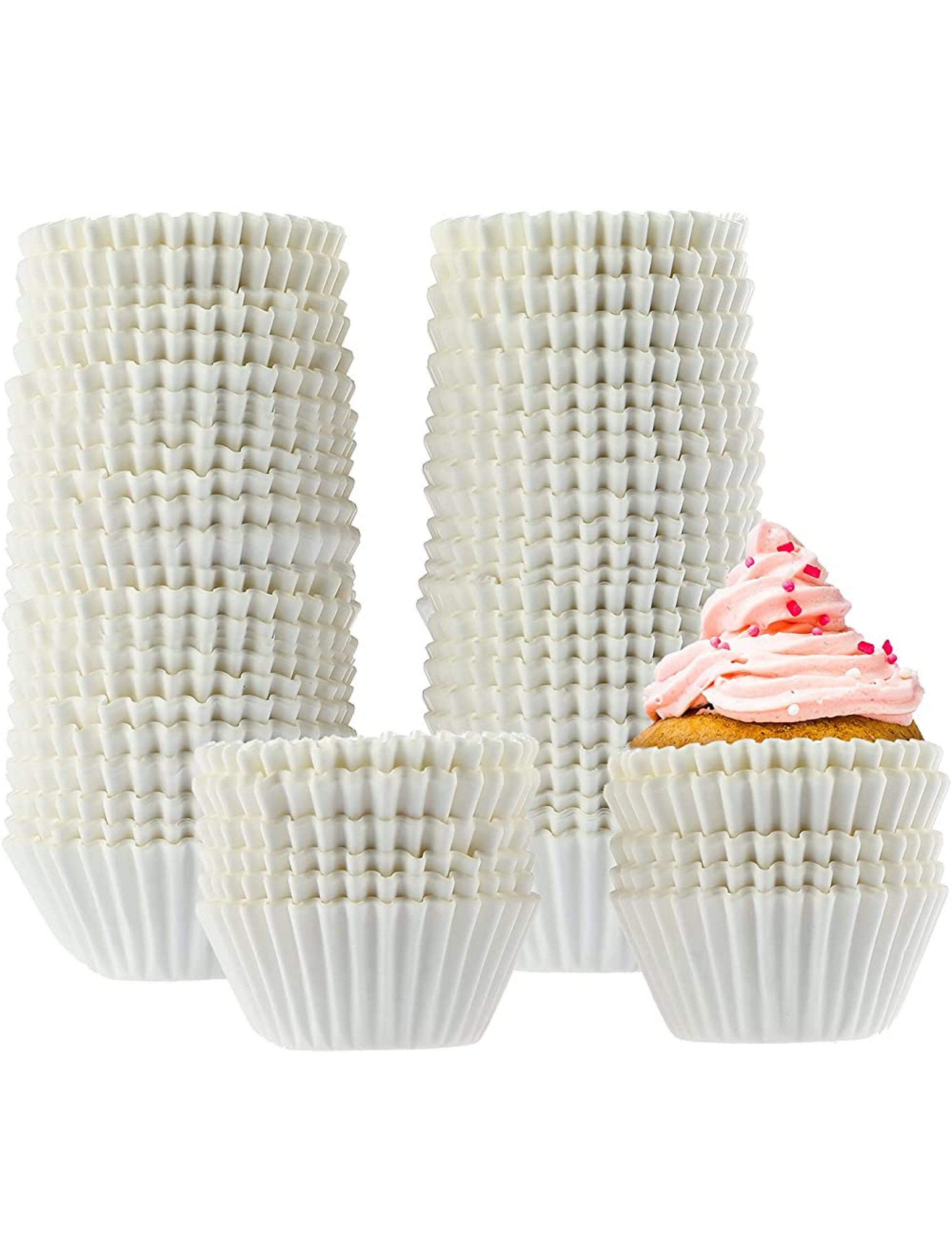 MISAZ 1000 Pieces Mini Baking Cups Paper Liners Chocolate Paper Liners Muffin Cupcake Cake Bakeware Cases Home Kitchen Cake Tools 3 - BSAG2WDAV