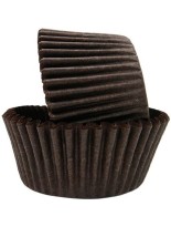 Regency Wraps Greaseproof Baking Cups Solid Brown 40-Count Standard. - BV5Z0KCVD