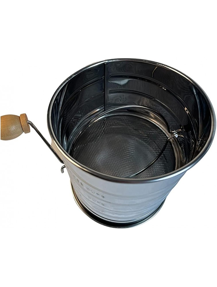 3 Cup Stainless Steel Flour Sifter - BLXOPDCQL