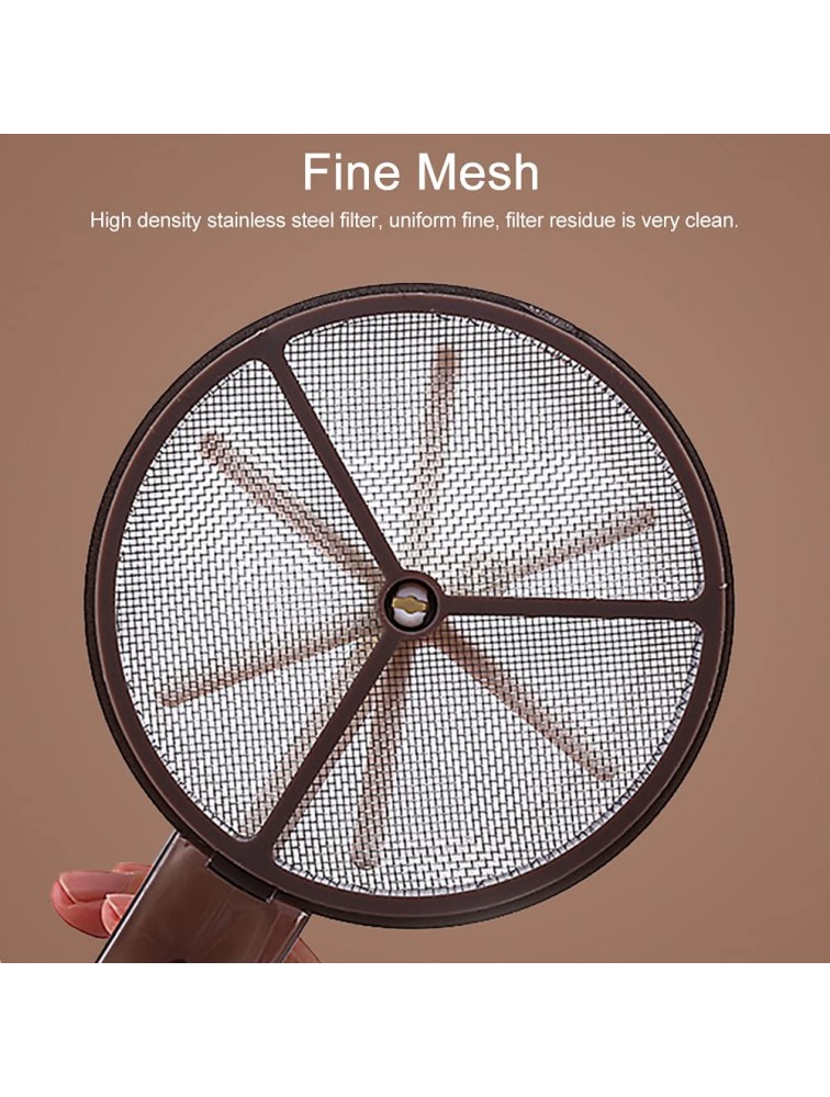 Flour Sifter Stainless Steel Flour Sifter Home Kitchen Fine Mesh Fine Kitchen Cooking Sifter for Baking Pastry Baking Kitchen Utensil Fine Kitchen Cooking - BLI2RMUFX