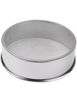 Stainless Steel Mesh Round Flour Sifting Sifter Sieve Strainer Cake Baking Kitchen with 60 Mesh 6 Inch 18 8 Steel - BMANP9ZB8