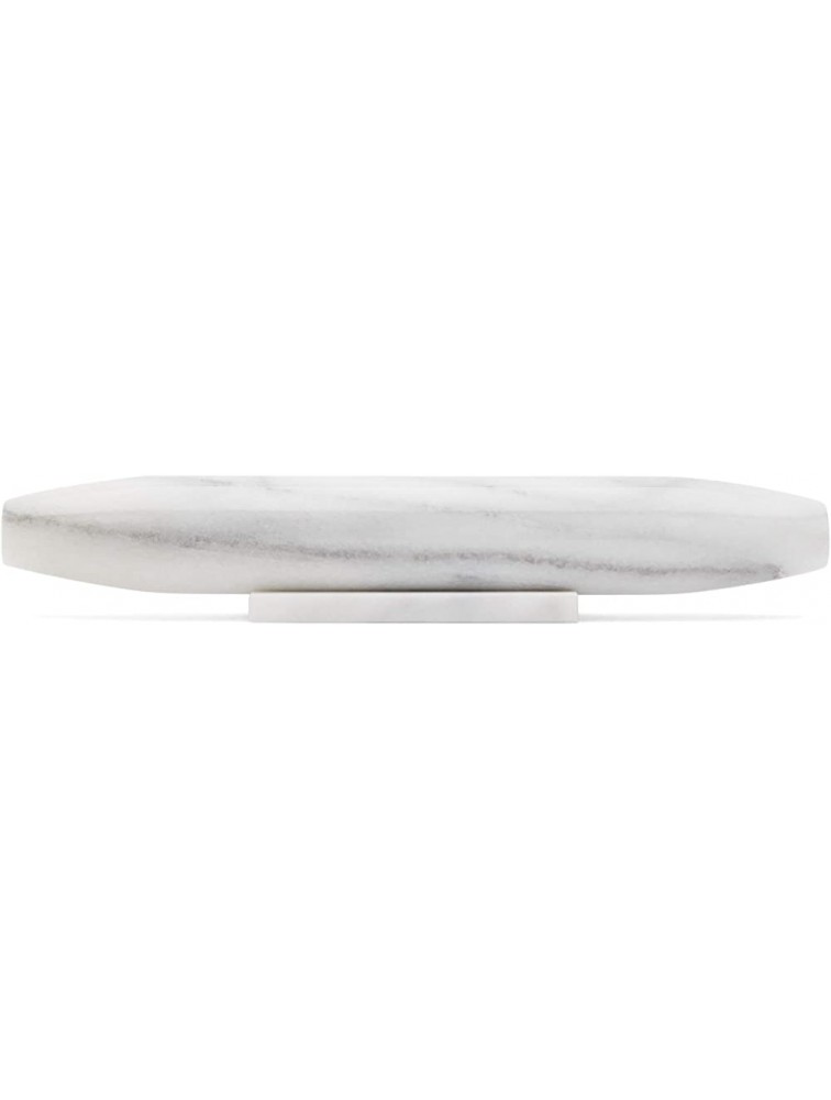 Fox Run White Marble French Rolling Pin 2 x 12 x 2 inches - BCVKFDE5E