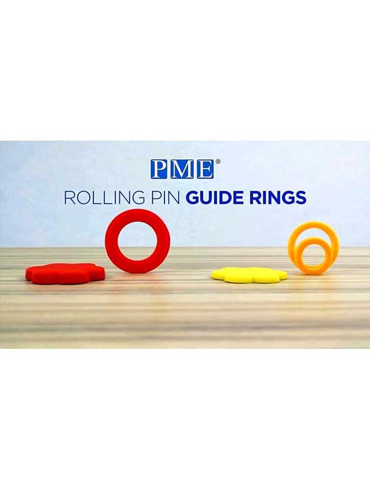 PME Rolling Pin Guide Rings Small Size - B6ULYUWOR