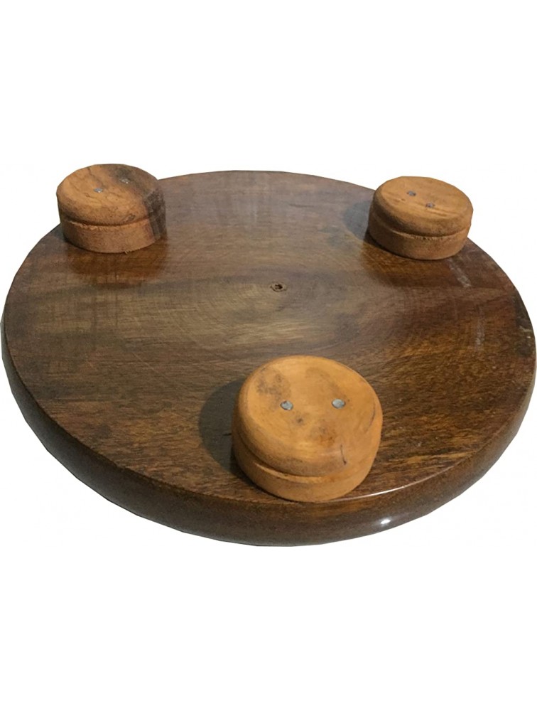 Shradha Trading Wooden Rolling Circular Board Wooden Chakla - B8TG8ABDQ