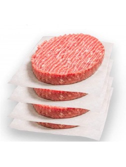 Waxed Butcher Paper Sheets | Hamburger Patty | 200 Non-Stick Wax Paper Squares Per Set 5.5x5.5 - BM181A9Z4