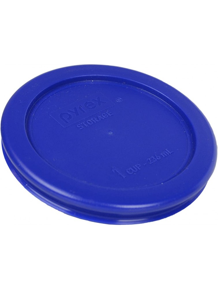Pyrex 7202-PC 1 Cup Cadet Blue Plastic Replacement Lids 2 Pack - BC4FKEQ50