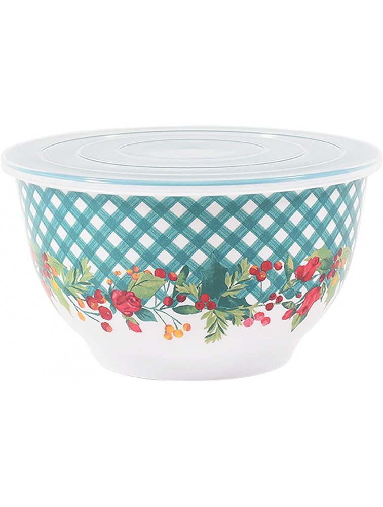 The Pioneer Woman Melamine Mixing Bowl Sets with Lids Cheerful Rose - BMTW2HB3J