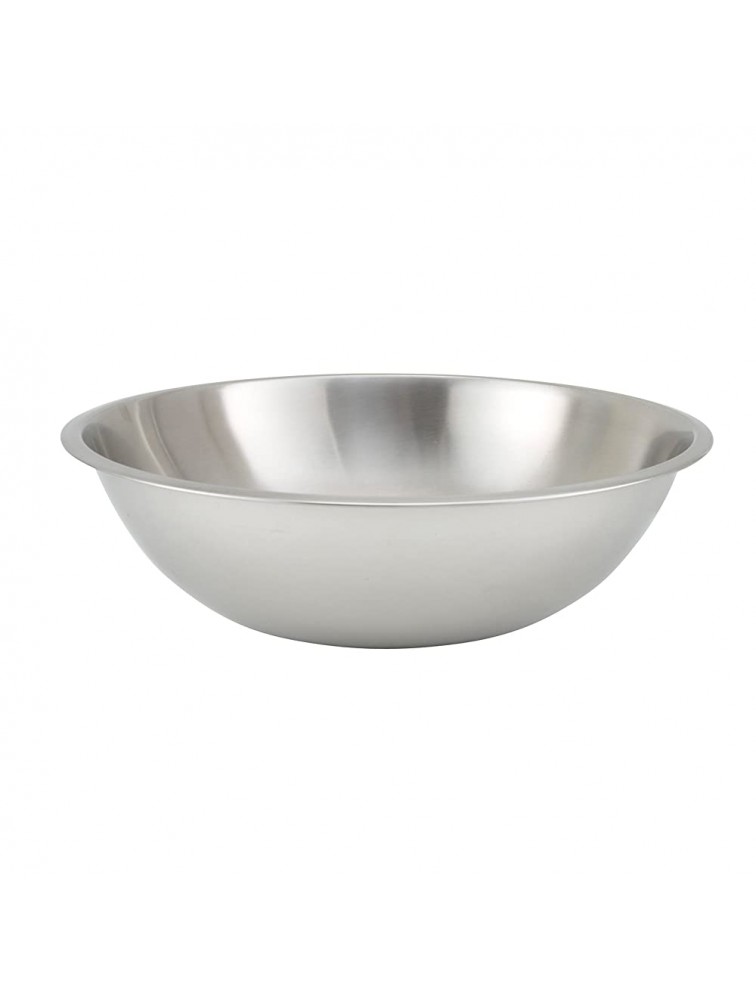 Winco MXHV-2000 Heavy-Duty Mixing Bowl 20-Quart,Stainless Steel,Medium - BFIEJAH1L