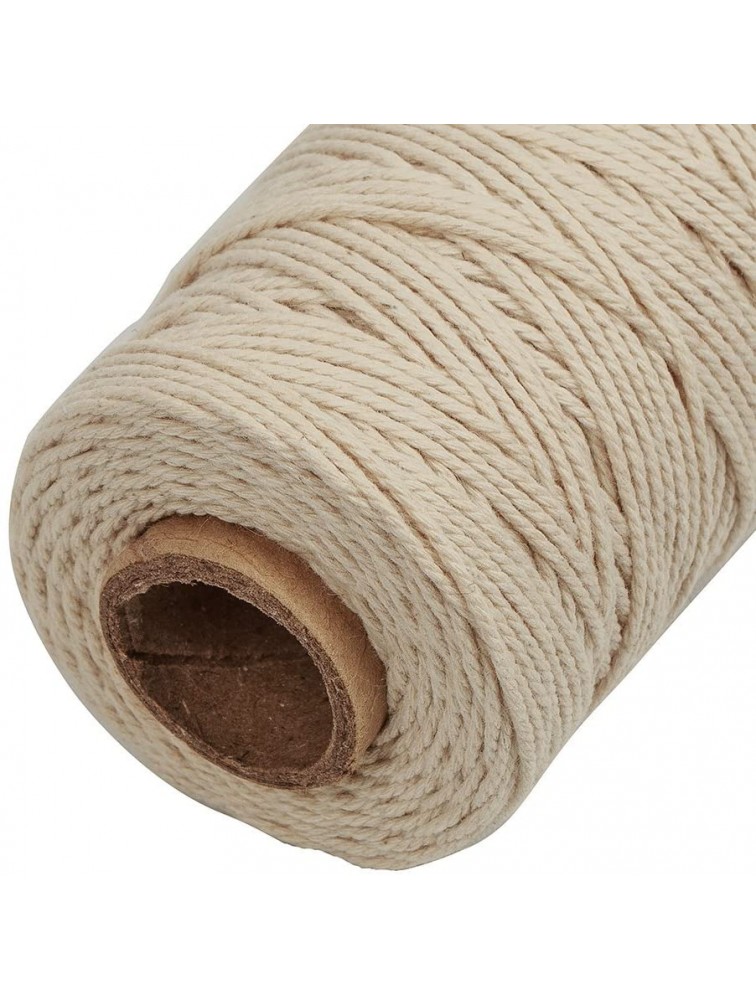 Tenn Well Bakers Twine 328 Feet 3Ply Cotton Kitchen Twine Food Safe Cooking String for Tying Meat Trussing Chickens Making Sausage and More - BBLSUORUM
