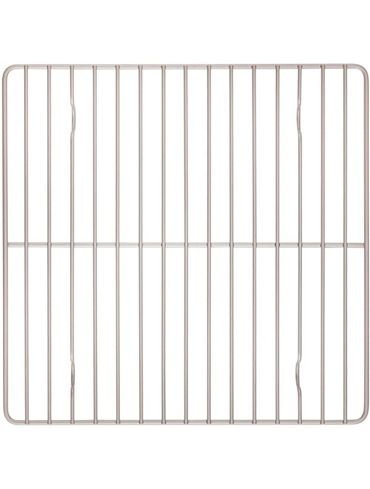 CHEFMADE Baking and Cooling Rack 10.8-Inch Non-Stick Square Wire Rack for Oven Baking Champagne Gold - BGUG28LSC