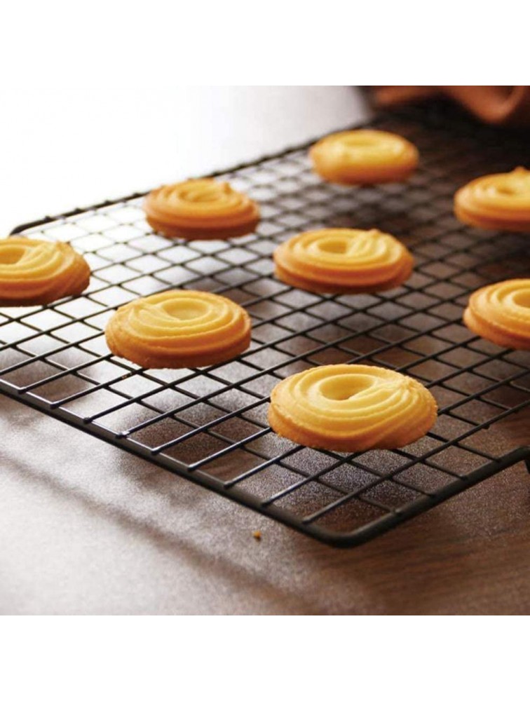 Cooling Racks,Baking Rack Tray Non-Stick Pan Stainless Steel Cake Cooling Wire Roasting Rack for Biscuit Pizza Bread Cake Baking 2pack-11'' - BVOJ6GQ2O