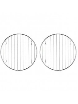 Mrs. Andersons Baking 43193 Mrs. Anderson’s Baking Professional Round Baking and Cooling Rack 6-Inches Set of 2 - BRM2UDXAZ