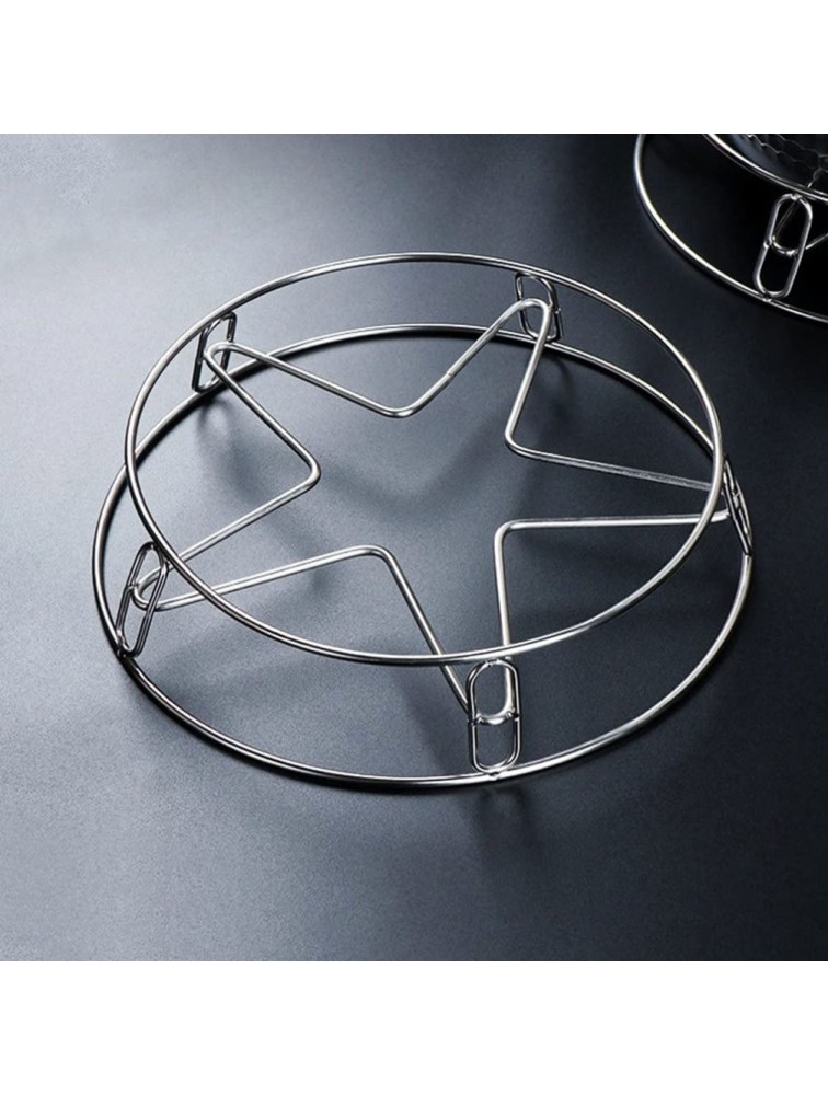Stainless Steel Steamer Rack Round Canning Rack Cooling Rack for Baking Cooking Steaming - BGVBNLGZJ