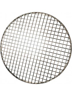 Turbokey BBQ Stainless Steel 12 Inches Round Cooking Grate Carbon Baking Net Grill Pan Grate Multi-Purpose Cross Wire Rack Round Steaming Cooling Stainless Steel 305mm 12" - BKRN9XQ6X