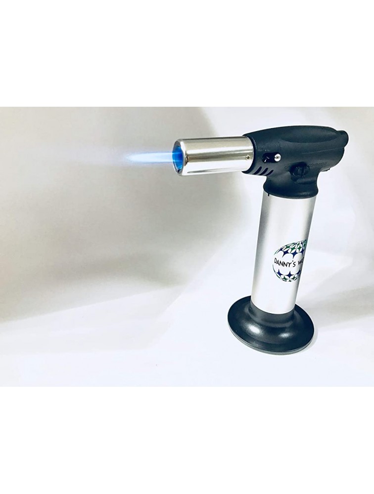 Danny's World Professional Chef's Torch Ideal for Cooking Caramelizing Sugars Custards Flans Meringue Pies and More - BP27E415I