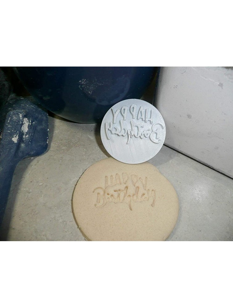 COOKIE STAMP WORDS PHRASES THANK YOU HAPPY BIRTHDAY ITS A GIRL ITS A BOY SET OF 4 MADE IN USA PR1441 - BB0PB104P
