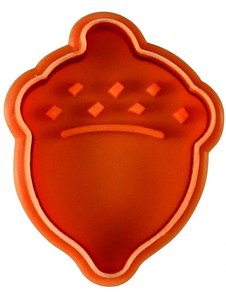 R&M International 0 Leaves 2 Pastry Cookie Fondant Stampers Leaves and Acorn 4-Piece Set - B2NVCQ6O2