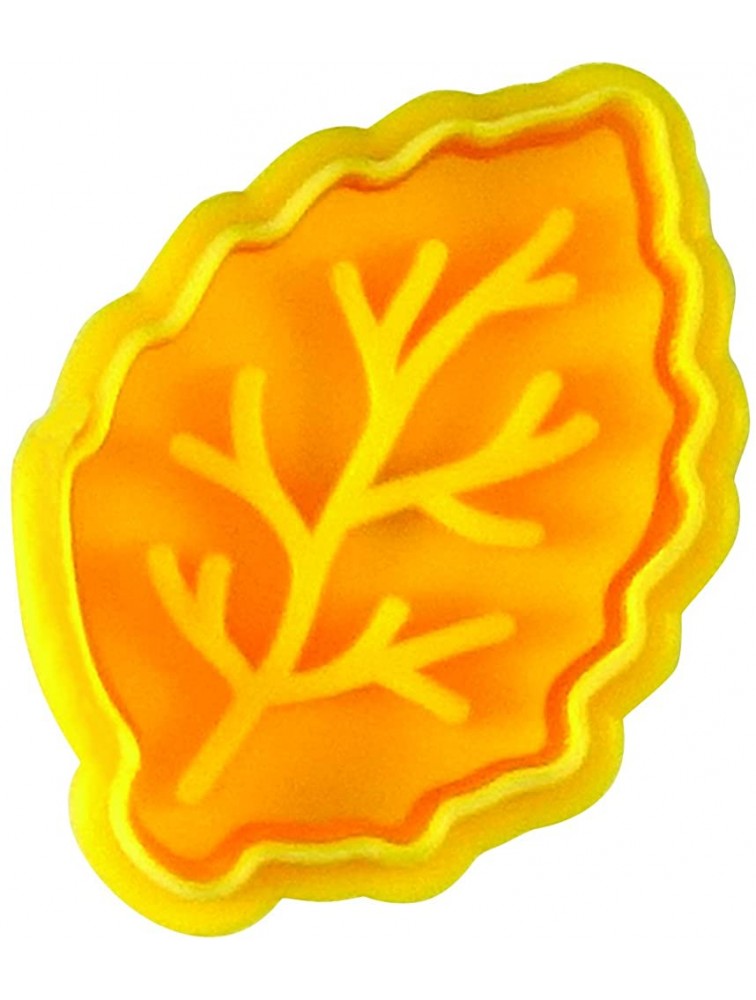 R&M International 0 Leaves 2 Pastry Cookie Fondant Stampers Leaves and Acorn 4-Piece Set - B2NVCQ6O2
