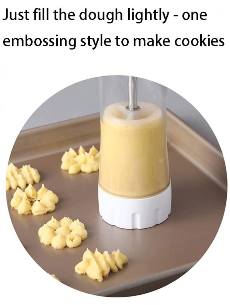 WANGZIYAN Biscuit Decorating Machine Biscuit Press Moulds Nozzle Sets Biscuit Press Gun Sets Baking Tools For Cake Decorating Home Kitchen Baking Tools - BF7KR4J32