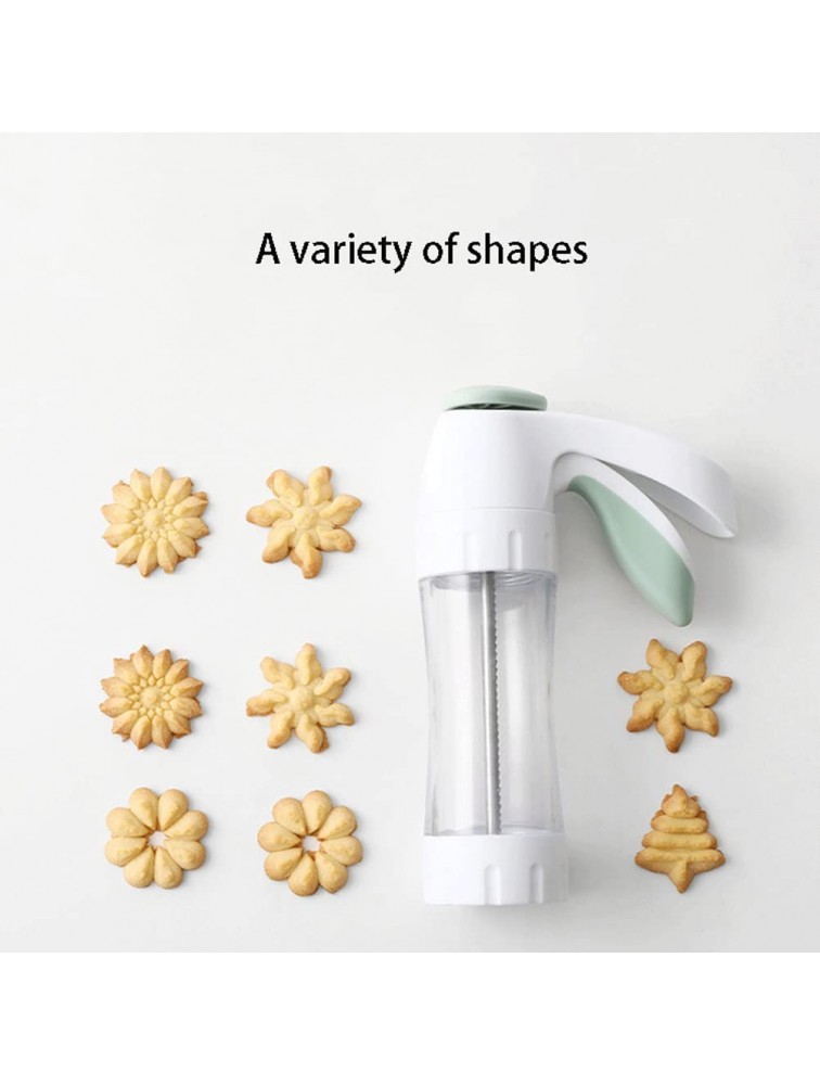 WANGZIYAN Biscuit Decorating Machine Biscuit Press Moulds Nozzle Sets Biscuit Press Gun Sets Baking Tools For Cake Decorating Home Kitchen Baking Tools - BF7KR4J32