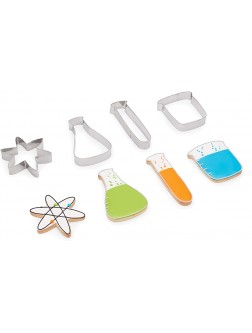 Fox Run Science Cookie Cutters Chemistry Set 4 Piece Stainless Steel - B7V10QRQI