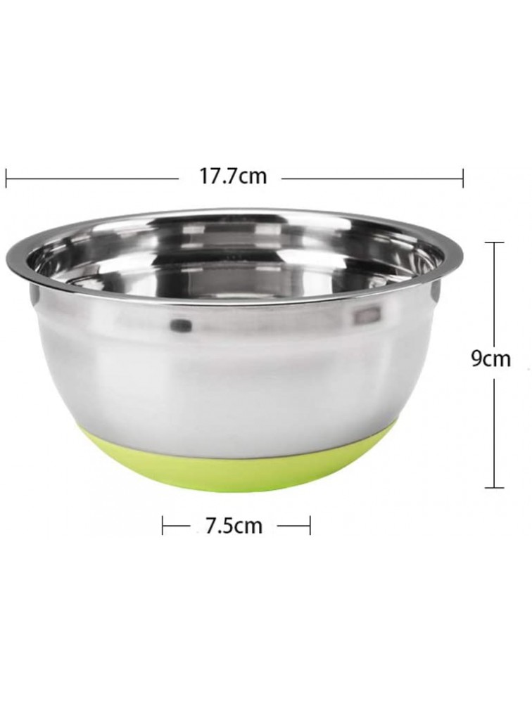 18CM Silicone Bottom Egg Beater Non-slip Bottom Egg Beater Size: Length 7 inches × Height 3.6 inches - BOEHYXDY4