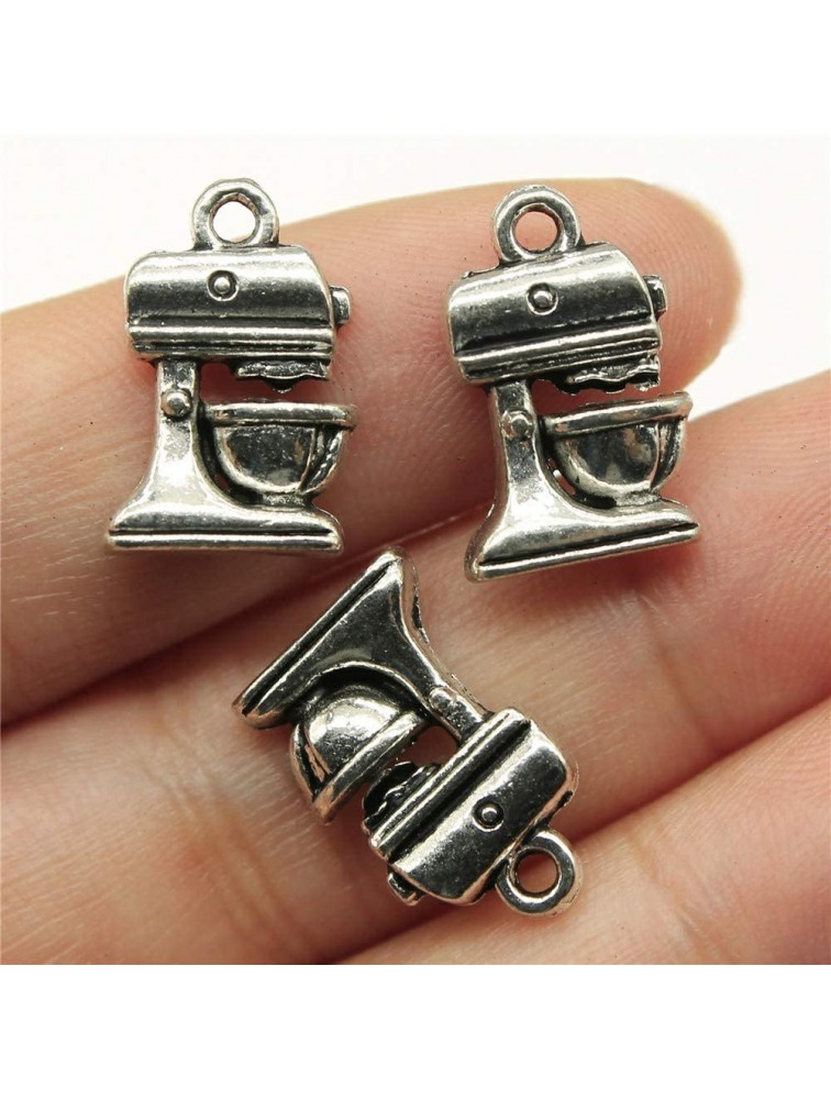 20pcs Charms Electric Mixer Kitchen Cooking Coffeemaker Coffee 16x10mm Antique Pendant Fit Vintage Jewelry Making - B2QCTJK25